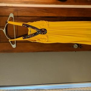 Maurices 1x embellished summer dress NWOT